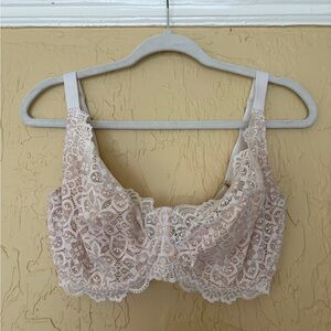 Lace Women's Bra - White